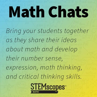 scientific literacy and critical thinking skills reflection Math Chats, Going Beyond the Answer